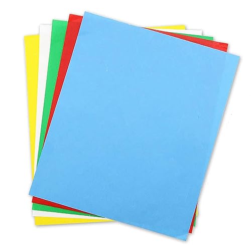 (Jede Farbe) Transfer Kohlepapier Set, 10 Blatt wasserlösliche Prägestifte, zum Kopieren von Mustern auf Stoff Leinwand Holzgewebe, 23x14cm (9x5.5inch) von SagaSave