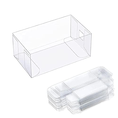 SagaSave 100 Stück transparente PET-Eisbox für Hochzeiten, Geburtstagsparty, Geschenkartikel von SagaSave