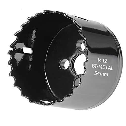 SagaSave 5,4 cm 54 mm Lochsägeblatt, Maislochbohrmaschine für Edelstahl Cornhole Kohlenstoffstahl & BI-Metall Schwerlaststahl SagaSave 5,4 cm 54 mm Lochsägeblatt, Maislochbohrmaschine für Edelstahl Cornhole Kohlenstoffstahl & BI-Metall Schwerlaststahl von SagaSave