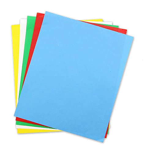 SagaSave Transferkohlepapier, 10 Blatt wasserlösliches Transparentpapier, Nähzubehör für Stoff, Stoff und Stickerei - 23 x 14 cm, Gelb von SagaSave