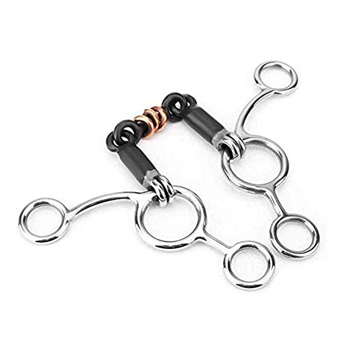 SagaSave Wassertrense doppelt gebrochen Wassertrense hohl 3-Ring-Wassertrense Edelstahl Horse Trense doppelt gebrochen SagaSave Wassertrense doppelt gebrochen Wassertrense hohl 3-Ring-Wassertrense Edelstahl Horse Trense doppelt gebrochen von SagaSave