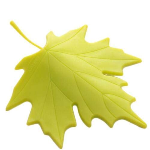 Türkeil im Blatt-Stil, 1 Stück, Silikonblätter, Türstopper für Zuhause, Garten, Büro, Grün Türkeil im Blatt-Stil, 1 Stück, Silikonblätter, Türstopper für Zuhause, Garten, Büro, Grün von SagaSave