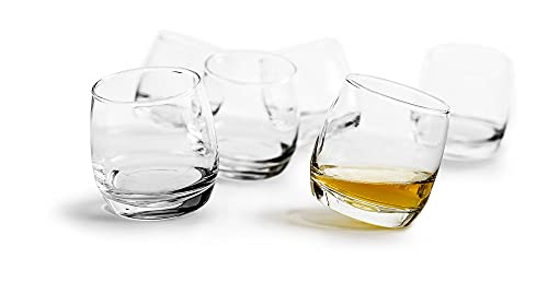 Sagaform 5015280 Bar, Rocking Whiskey Gläser 6er-Set 20cl von Sagaform