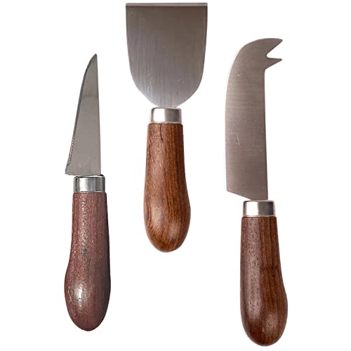 Sagaform 5018351 Käsemesser-Set, Holz-Edelstahl von Sagaform