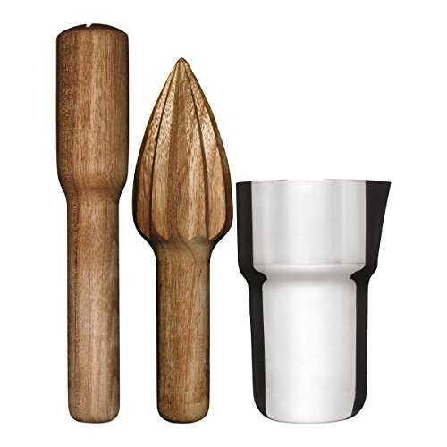 Sagaform 5032021 Coctail-Set, Edelstahl/Holz von Sagaform