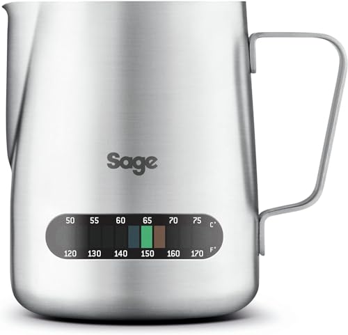 Sage Appliances Temp Control Milchkännchen, gebürsteter Edelstahl, SES003 von Sage