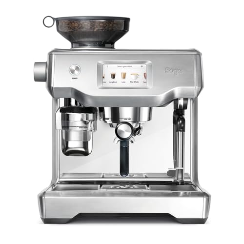 Sage - The Oracle Touch - Kaffeevollautomat mit automatischem Milchaufschäumer - Gebürsteter Edelstahl von Sage