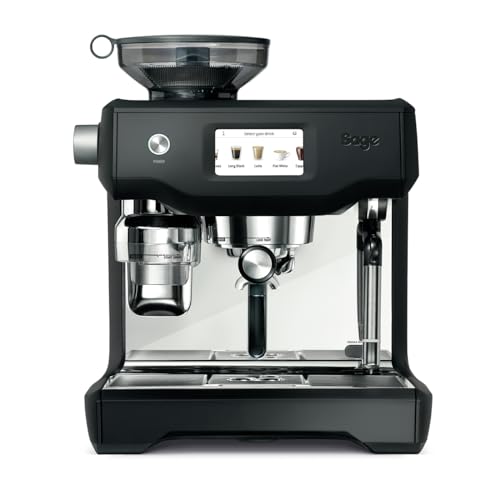 Sage - The Oracle Touch - Kaffeevollautomat mit automatischem Milchaufschäumer - Schwarzer Trüffel von Sage
