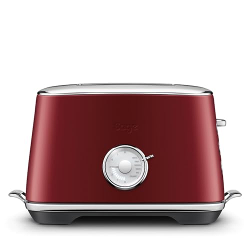 Sage - Toast Select Luxe 2-Scheiben-Toaster mit LED-Countdown-Anzeige, Roter Samtkuchen von Sage