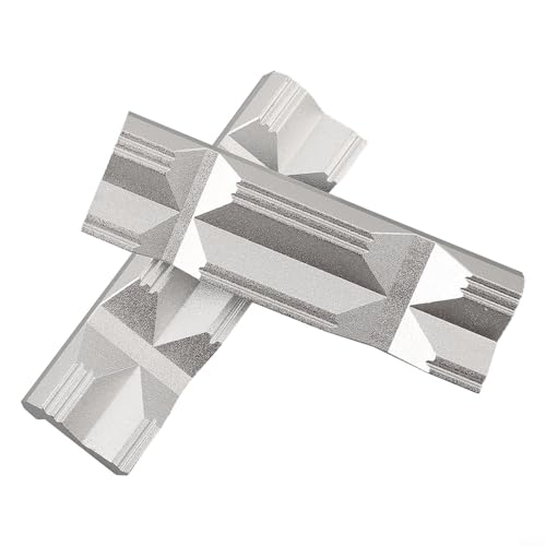 1 Paar CNC-Frässchraubstock mit Aluminiumbacke und 4 Magnetscheiben für sicheres Klemmen und Einsatz in Werkstätten (10,2 cm) von SageFurned