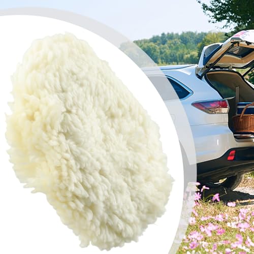 12,7 cm und 15,2 cm Woll-Polierhauben geeignet für verschiedene Poliermaschinen in Automobil- und Möbelstücken (12,7 cm) von SageFurned