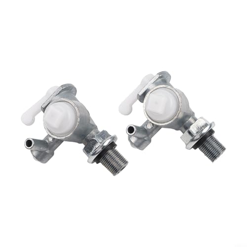 2 Stück Kraftstofftankventil, Absperrung, kompatibel mit EY15 für EY20 EY28 für Motoren und RGX3500 RGX2400 Modelle Motor-Kraftstoffsystem Ersatzteile von SageFurned