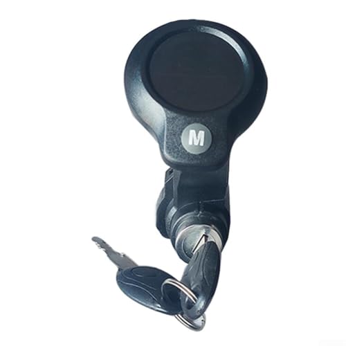 36486072V LCD-Geschwindigkeitsanzeige für E-Bike und Roller mit Schlüsselschloss und 170 cm Kabel, unterstützt 36 V bis 72 V Spannung für elektrische Mengen- und Geschwindigkeitsmessung (C) von SageFurned