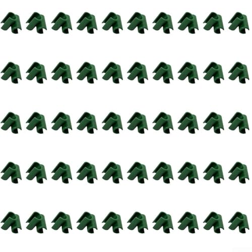 50 Stück Pflanzenspalier-Verbindungsclips zur Unterstützung von Kletterpflanzen und Gemüse in Ihrem Garten 50 Stück Pflanzenspalier-Verbindungsclips zur Unterstützung von Kletterpflanzen und Gemüse in Ihrem Garten von SageFurned