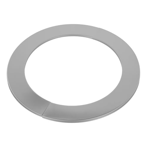 Edelstahl-Rohrabdeckung für Gas-Durchlauferhitzer und Ofenanschlussrohre mit Abreißfolie und geteiltem Design für unkomplizierte Installation (160 mm) von SageFurned