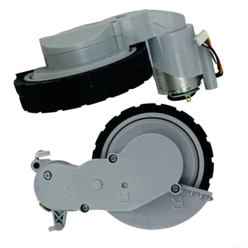 Ersatz-Hauptrad für Tapo, für RV30 Plus, für RV20 Max Roboter-Staubsauger, linker rechter Radmotor, selbstentleerende Hartholzbodenteile (links + rechts) von SageFurned