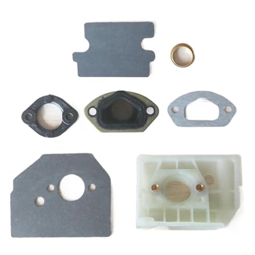 Ersatz-Vergaser-Abstandshalter und Innenführungsdichtungssatz für Kettensäge 4500 5200 5800 bietet genaue Positionierung und verbesserten Motorfluss Ersatz-Vergaser-Abstandshalter und Innenführungsdichtungssatz für Kettensäge 4500 5200 5800 bietet genaue Positionierung und verbesserten Motorfluss von SageFurned