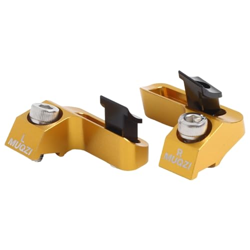 Fahrrad-Schalthebel-Adapter, Aluminiumlegierung, für SRAM für ISpec EV-Bremse, CNC-gefräst, passend für Bremsenmodelle M4100 M6100/6120 M7100/7120 M8100/8120 M9100/9120 (Golden) von SageFurned