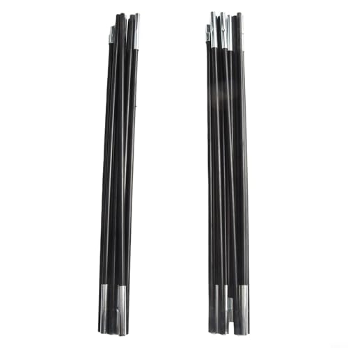 Fiberglas-Zeltstangen-Ersatz-Set, 3,2–3,9 m, Camping, Wandern, Zelt, Reparaturstange, Markisenhalterung für 1–4 Personen Zelte (3,9 m) von SageFurned
