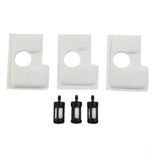 Für MS180 für MS180C MS170 Kettensägen-Luftfilter-Reparatur-Set, insgesamt 6 Filter für einfachen Austausch Für MS180 für MS180C MS170 Kettensägen-Luftfilter-Reparatur-Set, insgesamt 6 Filter für einfachen Austausch von SageFurned