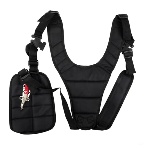 Für Trimmer-Geschirr für Motorsensenausrüstung, doppelt gepolsterte Gurte für einfache Nutzung Für Trimmer-Geschirr für Motorsensenausrüstung, doppelt gepolsterte Gurte für einfache Nutzung von SageFurned