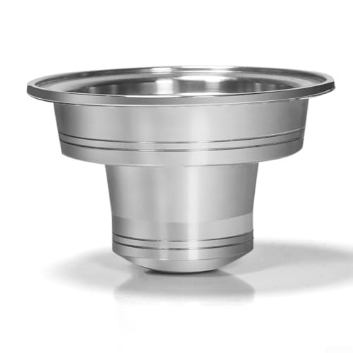 Kaffeekapsel-Adapter aus Edelstahl, passend für ENV135 und für GCA1-Maschinen für einfache Verwendung (Kapseln) von SageFurned