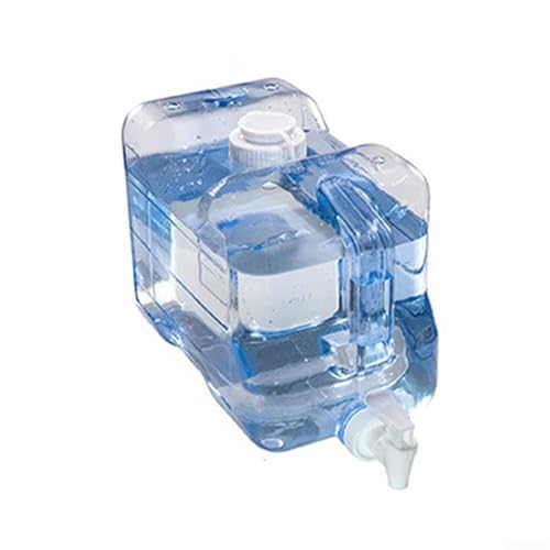 Kühlschrank-Wasserspender mit Zapfhahn, 3–7,5 l Kunststoff-Getränkebehälter mit Griff, BPA- Getränkespender für Kühlschrank (7,5 l) von SageFurned
