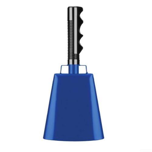 Kuhglocke für Veranstaltungen und Partys, entworfen für einfache Handhabung und Jubeln (blau) von SageFurned