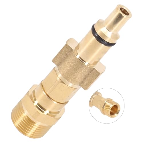 Messing Quick Connect Adapter M22 Hochdruckreiniger Armatur Kompatibel mit Hochdruckreiniger Lanze Maximaler Durchfluss 30L/Min 60°C Messing Quick Connect Adapter M22 Hochdruckreiniger Armatur Kompatibel mit Hochdruckreiniger Lanze Maximaler Durchfluss 30L/Min 60°C von SageFurned