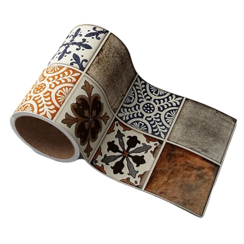 PVC-Wandaufkleber, wasserdichtes Taillenlinien-Design für glatte Wände in verschiedenen Räumen (6#) von SageFurned