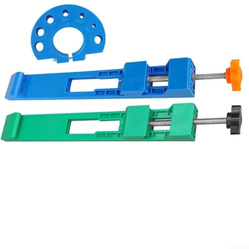 Professionelle verstellbare Führungsschiene für Kreissägen, präzises Schneiden von Holz, Fliesen, Marmor, schnelle Einrichtung, sichere Verriegelung, leicht (grün und blau) von SageFurned