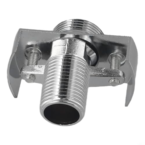 SageFurned 40 Grad verstellbarer Winkel-Wasserhahn-Adapter – Wandmontierter Kupfer-Exzenterschrauben-Wasserhahn-Anschluss für Bad und Küche, silberfarbene flexible Positionierung der Wasserversorgung SageFurned 40 Grad verstellbarer Winkel-Wasserhahn-Adapter – Wandmontierter Kupfer-Exzenterschrauben-Wasserhahn-Anschluss für Bad und Küche, silberfarbene flexible Positionierung der Wasserversorgung von SageFurned