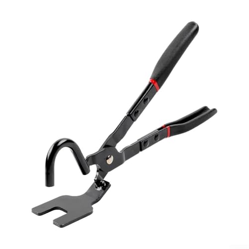 SageFurned Auspuffaufhänger Entfernungszange Werkzeug Hartstahl Auto LKW Gummi Halterung Entferner 30 cm Professionelle Autoreparatur Werkstatt Garage Werkzeug mit ergonomischem PVC-Griff Rot Schwarz SageFurned Auspuffaufhänger Entfernungszange Werkzeug Hartstahl Auto LKW Gummi Halterung Entferner 30 cm Professionelle Autoreparatur Werkstatt Garage Werkzeug mit ergonomischem PVC-Griff Rot Schwarz von SageFurned