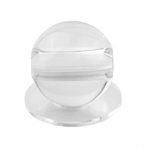 SageFurned Glas-Billard-Schlagtrainer-Set mit Glaskugel und stabiler Basis, kompatibel mit Snooker- und Pool-Queue-Training (ID 16 mm) von SageFurned