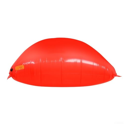 SageFurned Kältebeständiges Poolkissen oberirdische Schwimmbäder Winterschließ-Kit rotes PVC-Luftkissen Überwinterungsschutz Einfache Einrichtung Poolausrüstung Zubehör (200 x 250 x 90 cm) von SageFurned