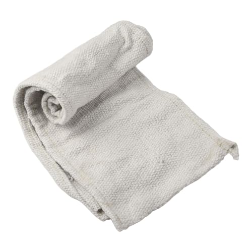 Schweißdecke, 2 mm dicke, feuerfeste Decke, 1260 ℃ temperaturbeständiges Porzellanfasergewebe, strapazierfähiges Fiberglas-hitzebeständiges Gewebe für Industrie, Camping (0,2 x 1 m) von SageFurned