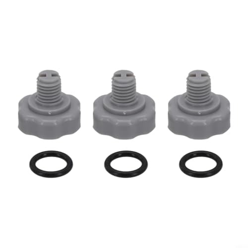 Schwimmbad Filterpumpe Ersatzteile Kit für Intex 25004 2500 Luftablassventil O Ring Set 10725 10264 Filterpumpe Reparatursatz für oberirdische Poolwartungsdichtungen (3 Sets) von SageFurned