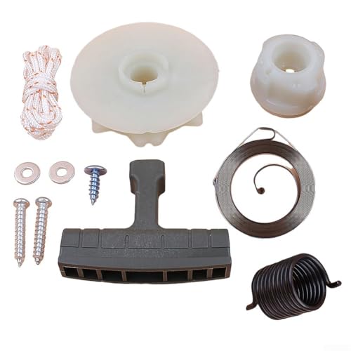 Seilzugstarter Griff Riemenscheibe Feder Montage für Kettensägen für 137 142 235 240 235E 236 Modellnummern mit Ersatzteilen 530021180 530059677 530071966 Seilzugstarter Griff Riemenscheibe Feder Montage für Kettensägen für 137 142 235 240 235E 236 Modellnummern mit Ersatzteilen 530021180 530059677 530071966 von SageFurned