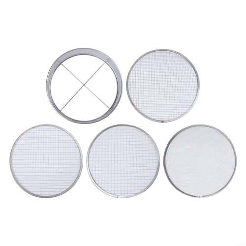 Stabiles Gartensieb mit 4 Gittereinsätzen Siebmeister 5000 für eine effiziente Bodenvorbereitung Stabiles Gartensieb mit 4 Gittereinsätzen Siebmeister 5000 für eine effiziente Bodenvorbereitung von SageFurned