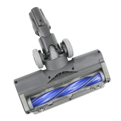 Teppichbürste Roller Montagekopf Kompatibel mit Eufy für HomeVac S11Go T2501 Staubsauger Seitenbürste Tiefenreinigung Eckkante Staubentfernung Schwarz Weiß (Schwarz) von SageFurned