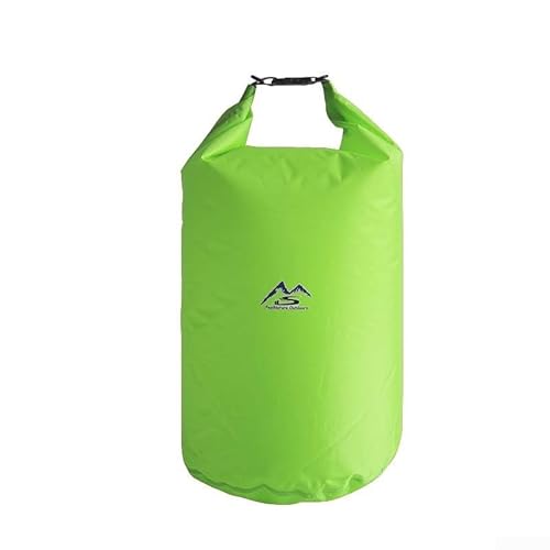Wasserdichter Trockensack in ausreichender Größe für Ihr nächstes Abenteuer in der freien Natur (glänzendes Grün, 10 l) von SageFurned