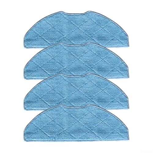 Wischtuch-Ersatz passend für X-Plorer S135 S135+ S140 S140+ RR91C5WH RR91D5WH RR9177WH RR9197WH, Mikrofaser-Wischmopp-Pads Bodenwischer-Zubehör (4 Stück) von SageFurned