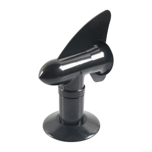 Wohnmobil-Abwasser-Belüftung, drehbarer Siphon, Wohnmobil-Entlüftung, Zyklon-Abwasser-Entlüftungsabdeckung mit 360-Grad-Drehung für Wohnmobil-Haltetank-Belüftungssystem (schwarz) von SageFurned