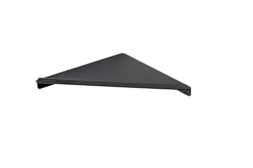 Sagittarius 280S1-B Eck-Duschregal – 28cm Rostfreies Edelstahl-Duschregal, Poliert SUS 304, Platzsparender Organizer für Dusche & Badezimmer – Matt Schwarz von Sagittarius One