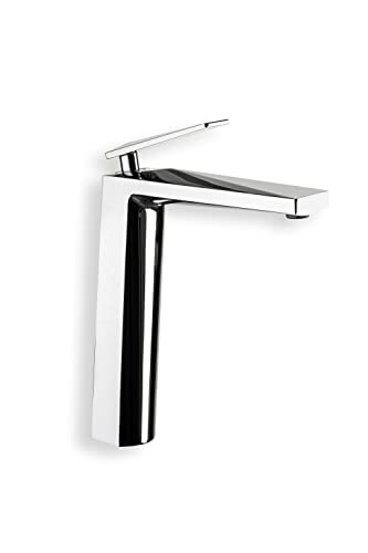 Sagittarius One 44S1 Wasserhahn Bad Hoch | Design Waschtischarmatur Bad aus Verchromtes Messing | Badezimmer Wasserhahn Wassersparend | Armatur Waschbecken mit Keramikkartusche | Badarmatur Chrom Sagittarius One 44S1 Wasserhahn Bad Hoch | Design Waschtischarmatur Bad aus Verchromtes Messing | Badezimmer Wasserhahn Wassersparend | Armatur Waschbecken mit Keramikkartusche | Badarmatur Chrom von Sagittarius One
