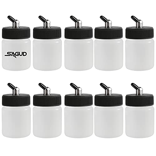 Sagud 10pcs Kunststoff Airbrush Flaschen Kit… von Sagud