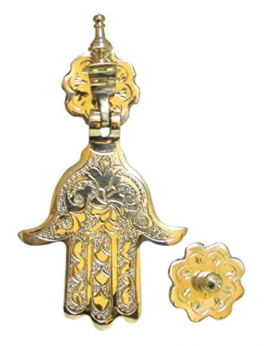 Saharashop Marokkanischer Türklopfer Hand der Fatima klein von Saharashop