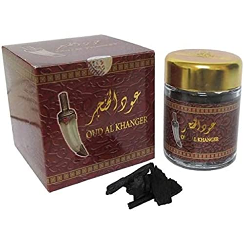 Saharashop Orientalisches Räucherwerk - Oudh Al Khanger, 50 Stäbchen à 1g, 1 Set von Saharashop