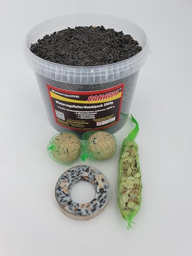 Wintervogelfutter- Kombipack 2500g im 5 L Eimer Vogelfutter Winterfutter Wintervogelfutter- Kombipack 2500g im 5 L Eimer Vogelfutter Winterfutter von SAHAWA