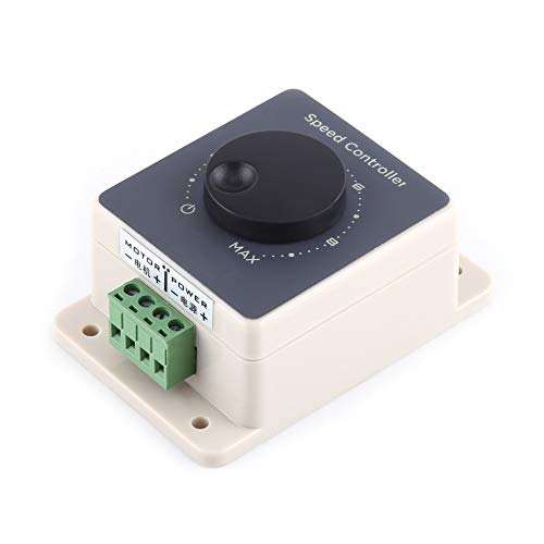 DC-Motorcontroller, DC-Pulsweitenmodulator, DC10-60 V 20 A DC-Motor-PWM-Geschwindigkeitsregler, Geschwindigkeitsregler mit Wasserdichtem Gehäuse für Motoren von Sahgsa